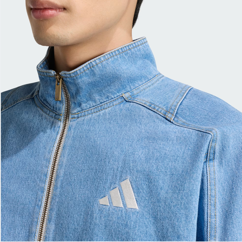 Giacca Uomo Adidas Denim - Azzurro
