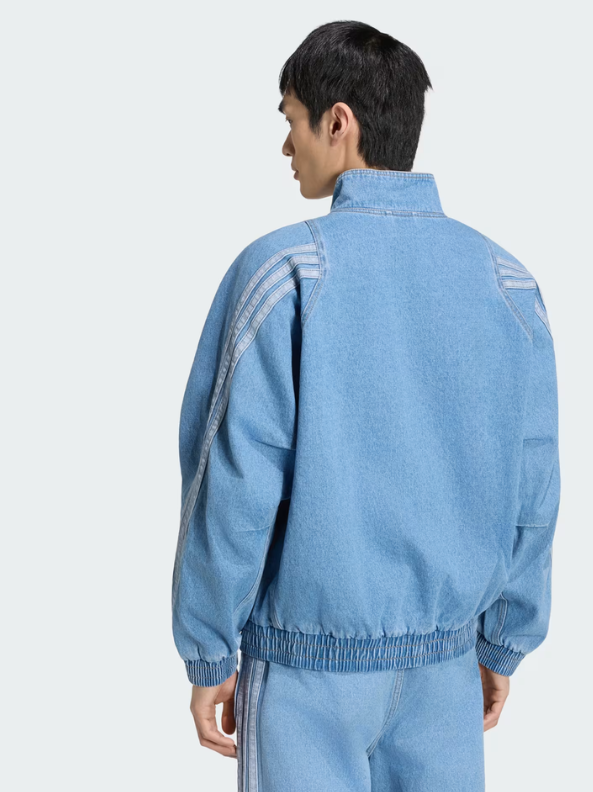 Giacca Uomo Adidas Denim - Azzurro