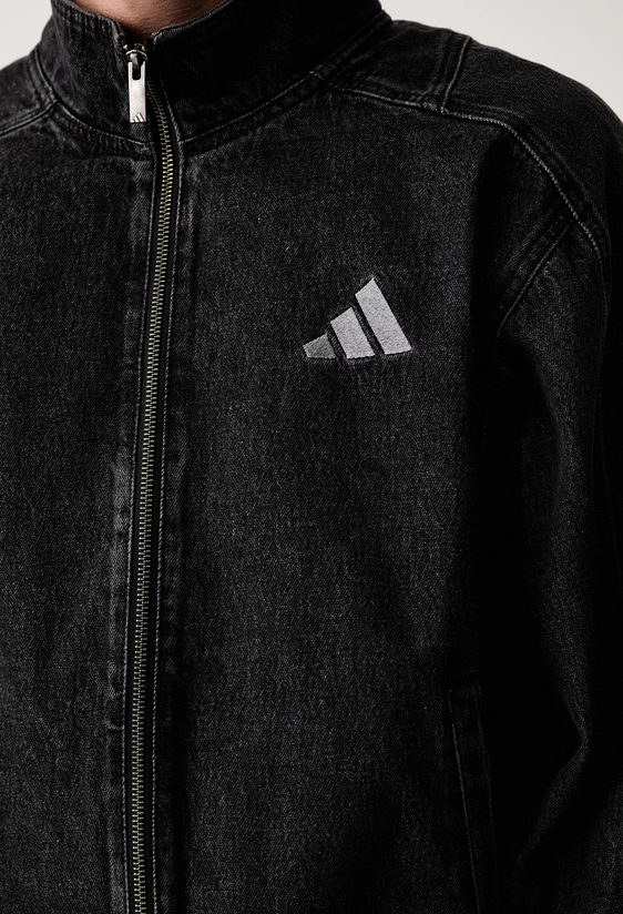 Giacca Uomo Adidas Denim - Nero