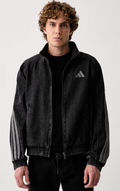Giacca Uomo Adidas Denim - Nero