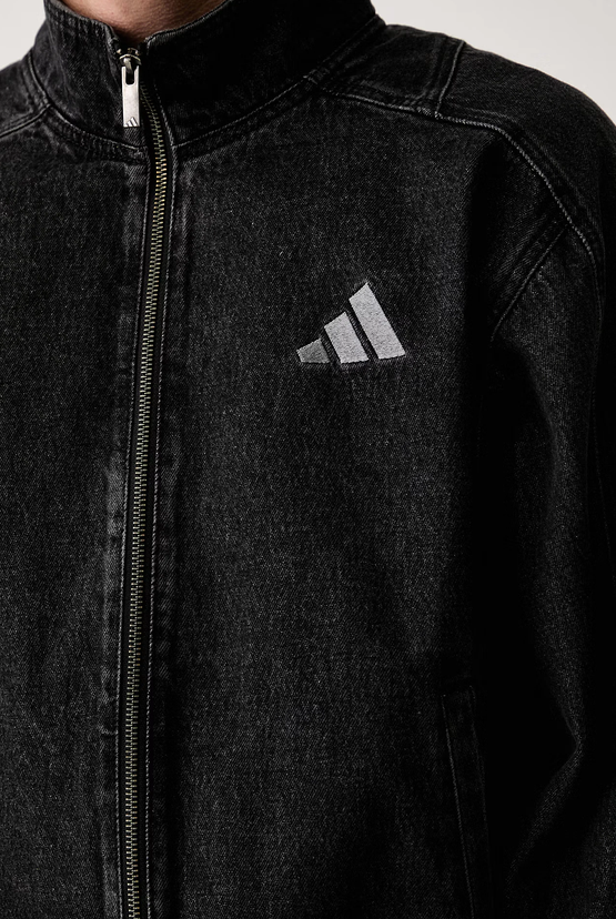 Giacca Uomo Adidas Denim - Nero