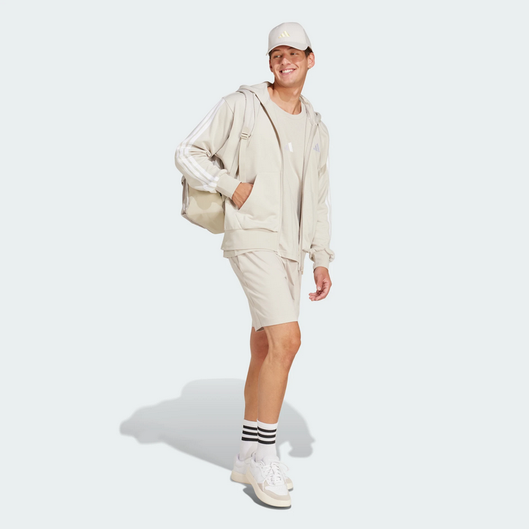 Giacca Uomo Adidas Essentials 3-Stripes - BEIGE