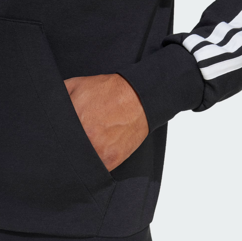 Giacca Uomo Adidas Essentials 3-Stripes - Nero