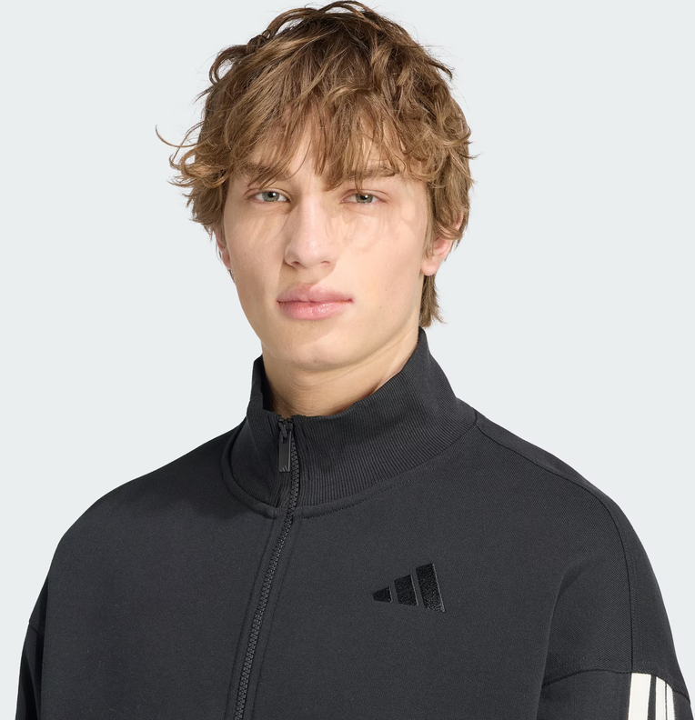 Giacca Uomo Adidas Kit 3-stripes - Nero