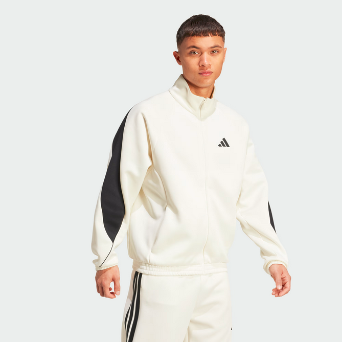Giacca Uomo Adidas Stadium - Bianco/Nero