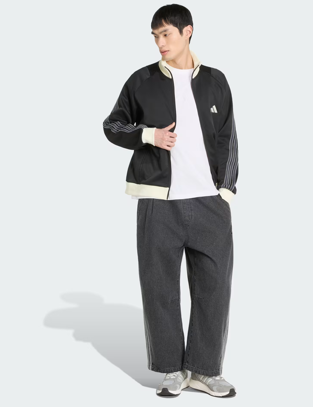 Giacca Uomo Adidas Stadium Pique - Nero