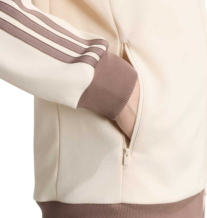 Giacca Uomo Adidas Stadium Regular Fit Pique - Avorio