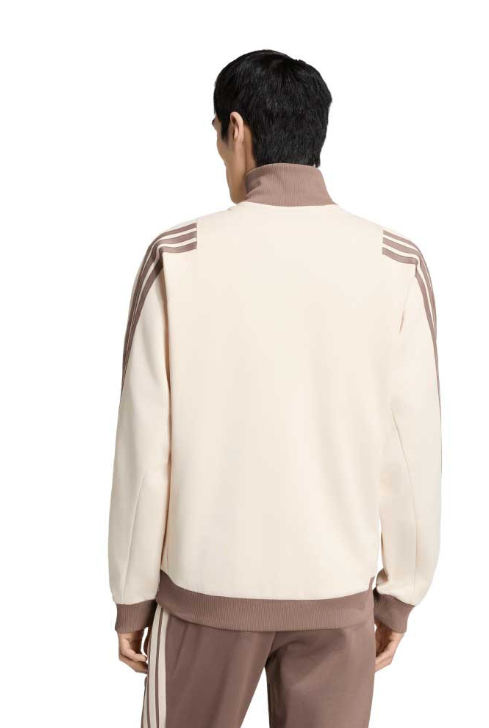 Giacca Uomo Adidas Stadium Regular Fit Pique - Avorio
