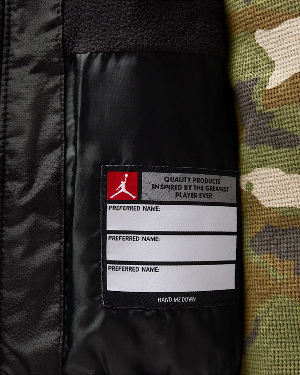 Giubbotto Bambino Jordan Essential Puffer - Nero