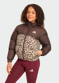 Giubbotto Ragazza Adidas Stampa Allover - Marrone