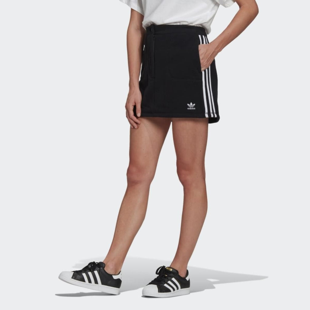 GONNA ADIDAS ADICOLOR CLASSICS POLAR FLEECE- Nero