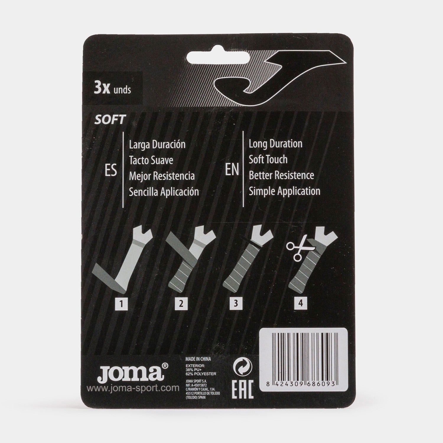Joma Club Overgrip - Arancio