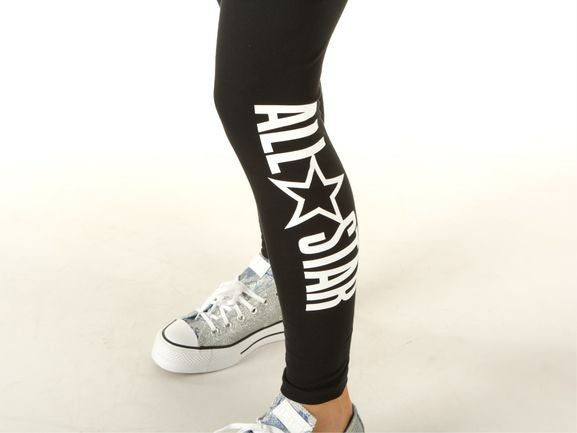 LEGGINGS DONNA ALL STAR NERO