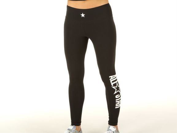 LEGGINGS DONNA ALL STAR NERO