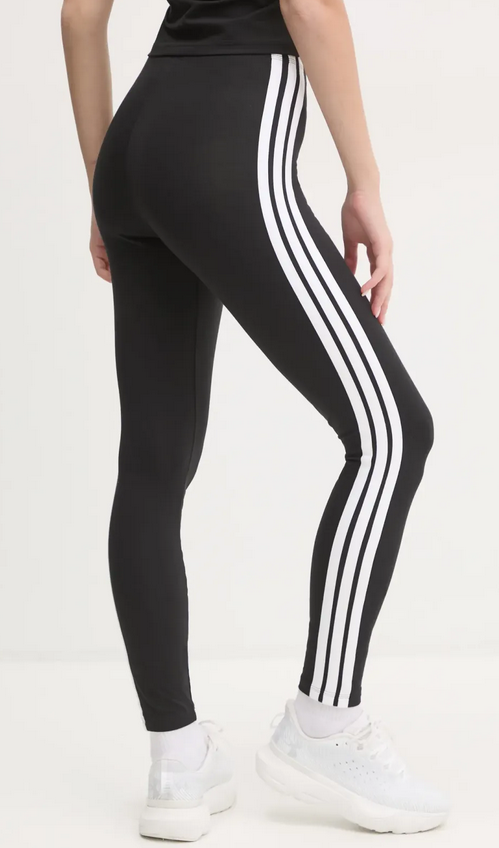 Leggings Donna Adidas 3 Stripes Essentials - Nero