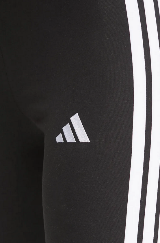 Leggings Donna Adidas 3 Stripes Essentials - Nero