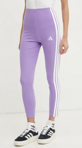 Leggings Donna Adidas 3 Stripes Essentials - Viola