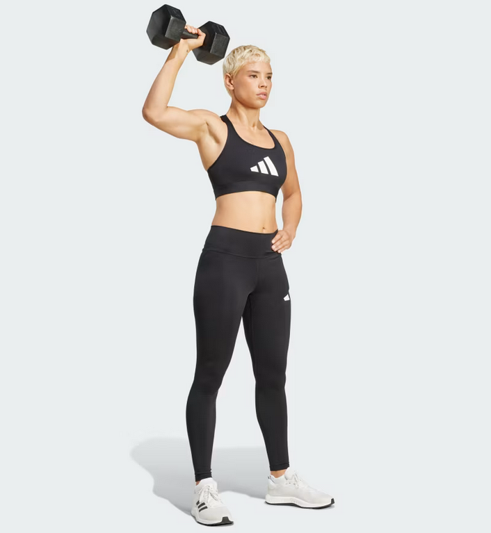 Leggings Donna Adidas Essentials Big Logo Full - Nero