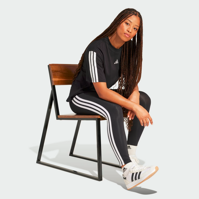 Leggings donna Essentials 3 STRIPES - Nero