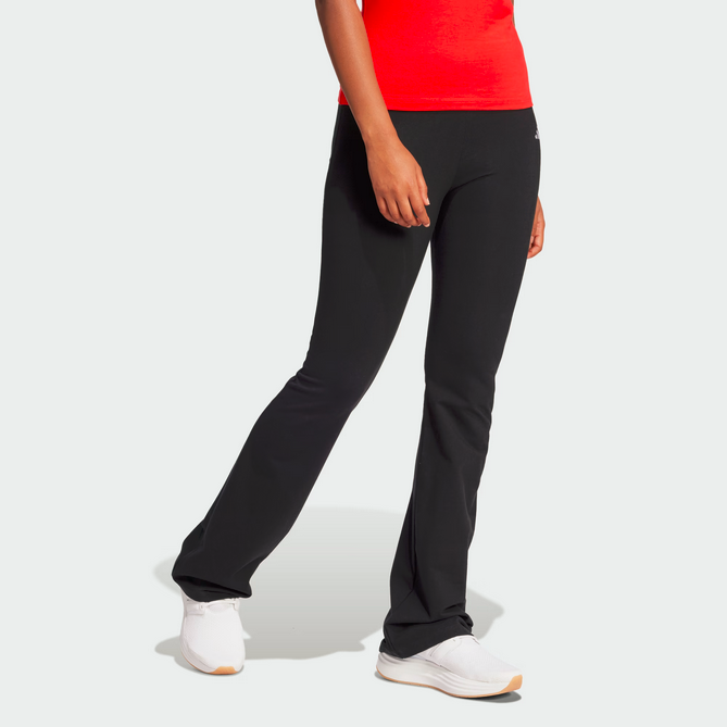 Leggings donna Essentials Small Logo Flared - Nero