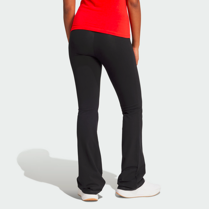 Leggings donna Essentials Small Logo Flared - Nero