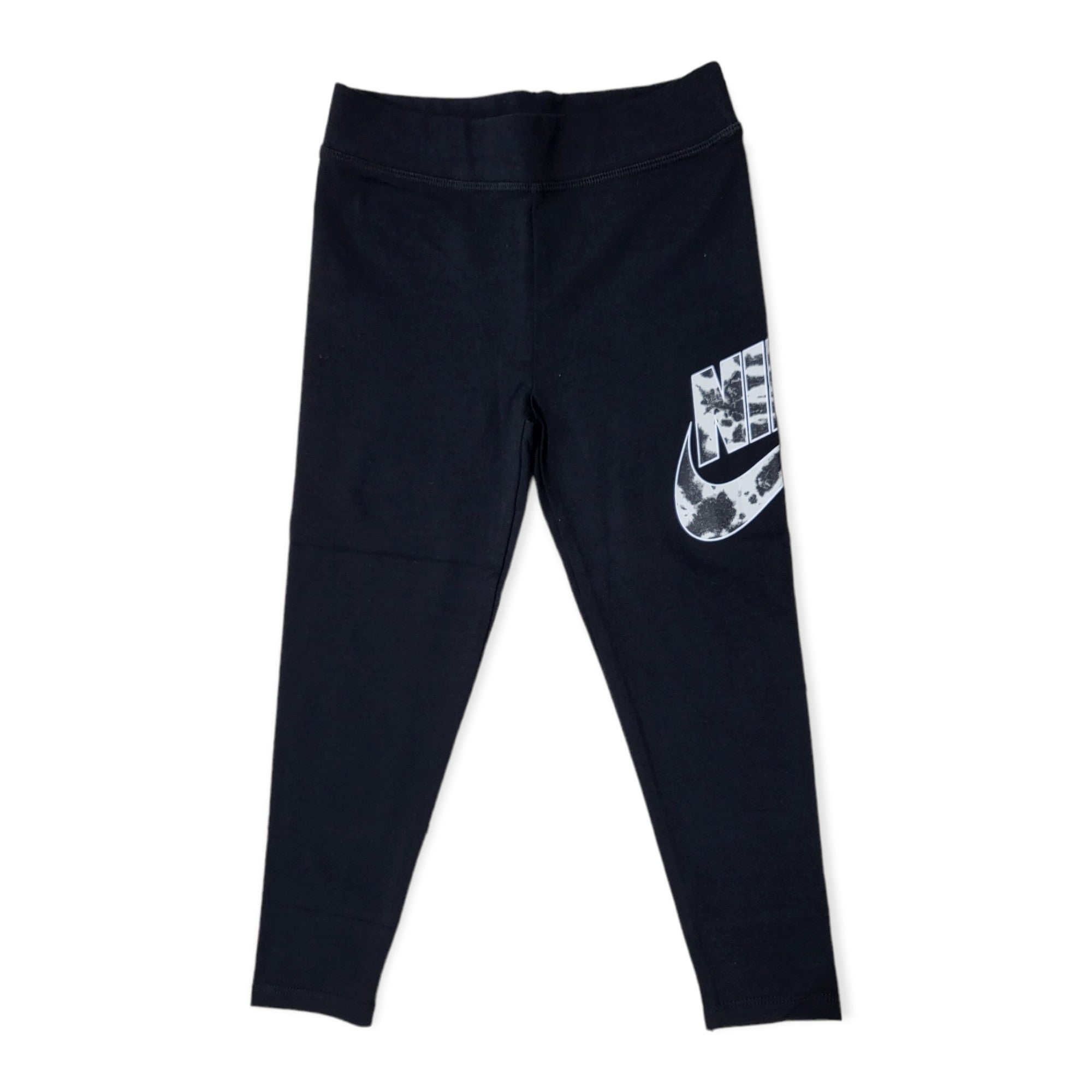 LEGGINGS BAMBINA NIKE CLOUD WASH NERO