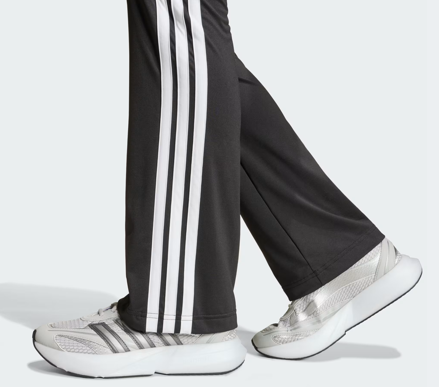 Leggings ragazza Adidas Essentials 3-Stripes Flared - Nero