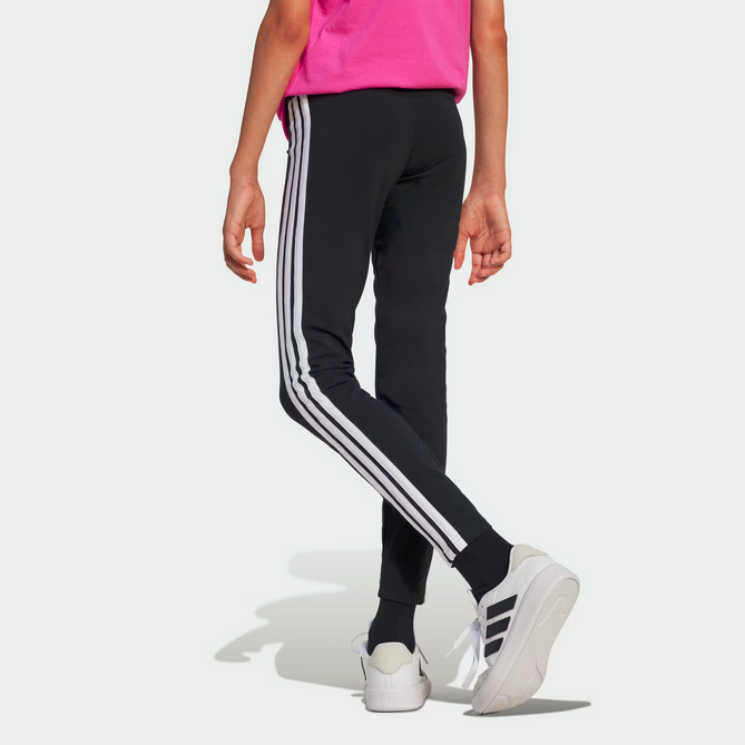 Leggings Ragazza Adidas Essentials 3-Stripes - Nero/Bianco