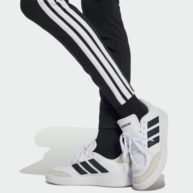 Leggings Ragazza Adidas Essentials 3-Stripes - Nero/Bianco