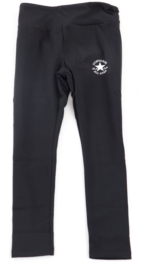 Leggings Ragazza Converse - Nero