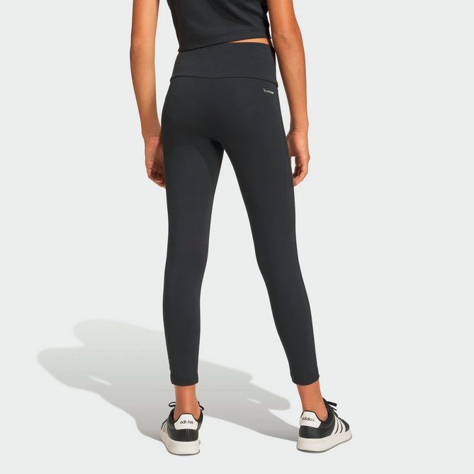Leggings ragazza Adidas Collegiate - Nero