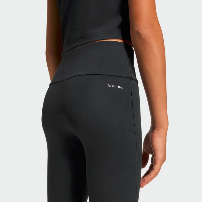 Leggings ragazza Adidas Collegiate - Nero