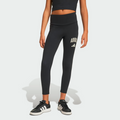 Leggings ragazza Adidas Collegiate - Nero