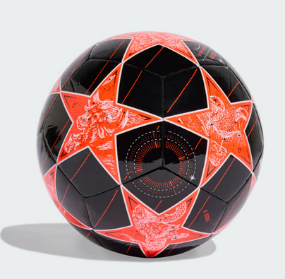 Pallone Adidas UCL Club 25/26 League Stage - Nero/Arancio