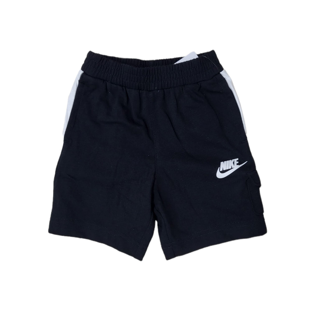PANTALONCINO BAMBINO NIKE NSW LIL FRUITS JSY- NERO/BIANC