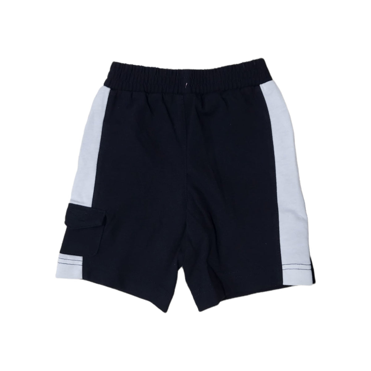 PANTALONCINO BAMBINO NIKE NSW LIL FRUITS JSY- NERO/BIANC
