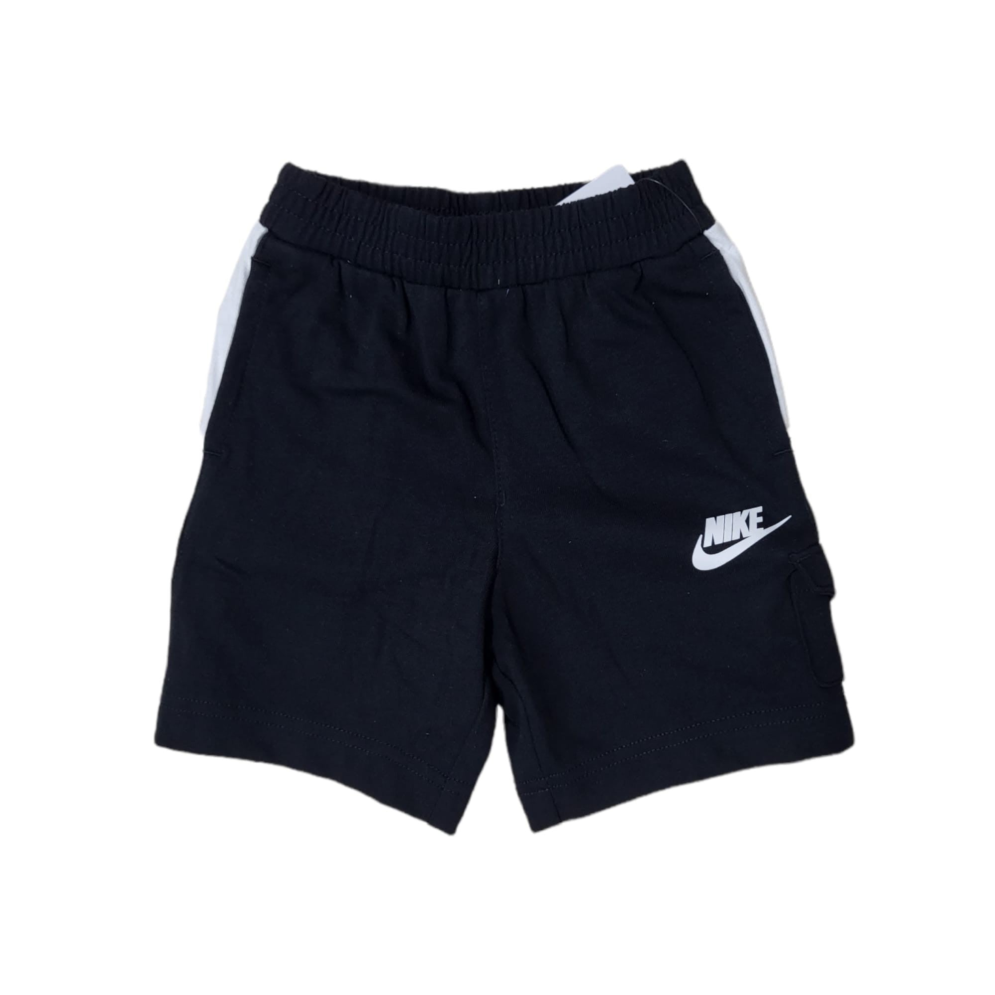 PANTALONCINO BAMBINO NIKE NSW LIL FRUITS JSY- NERO/BIANC