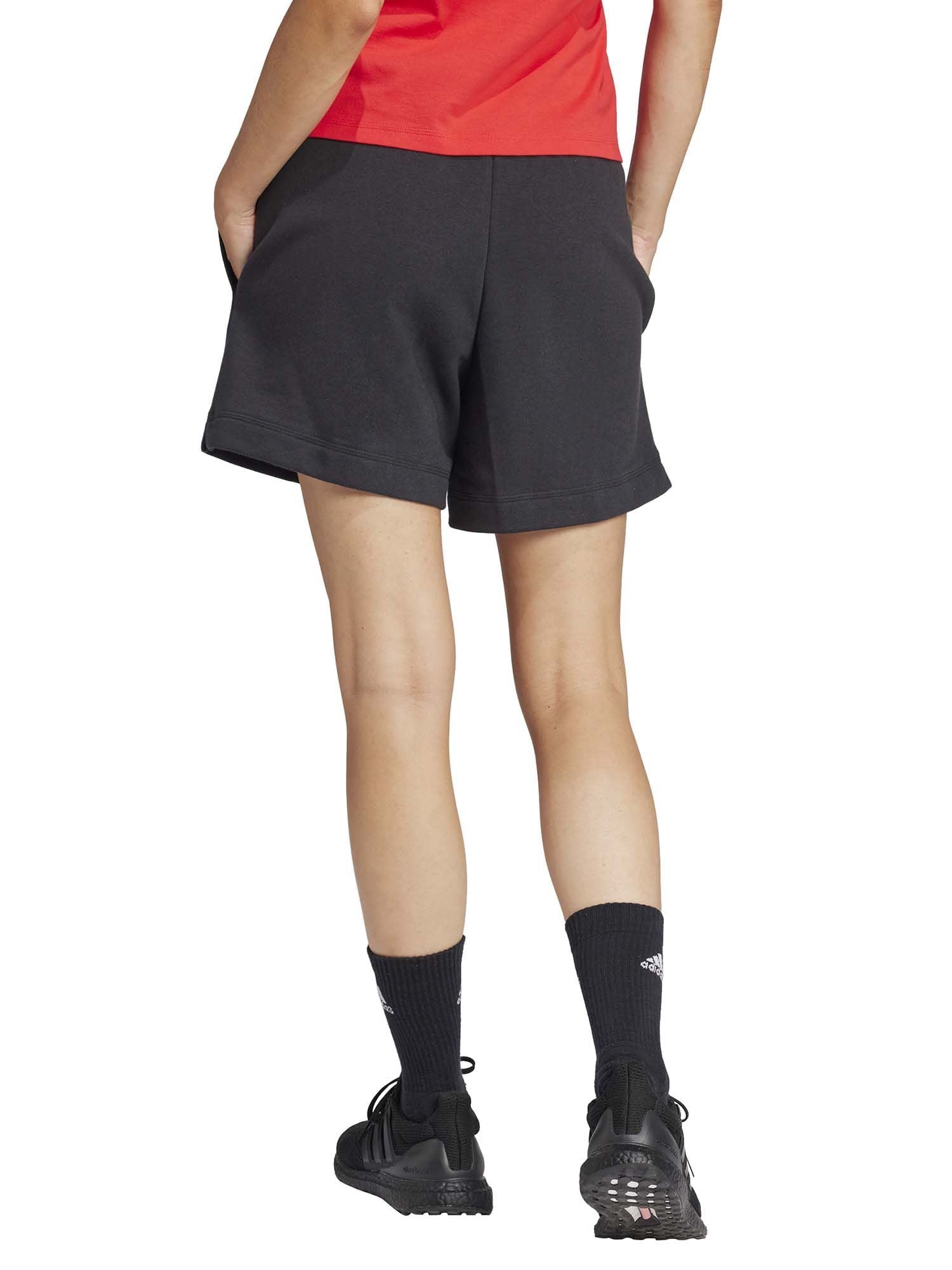 Pantaloncino Donna Adidas Essentials Linear - Nero