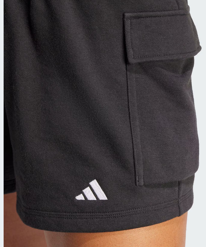 Pantaloncino Donna Adidas Essentials Small Logo - Nero