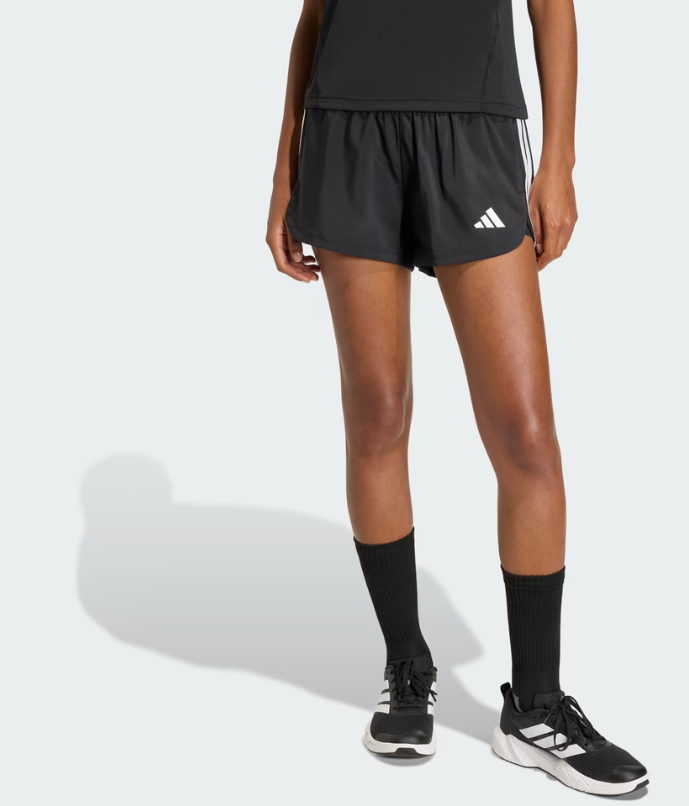 Pantaloncino Donna Adidas Pacer Woven - Nero