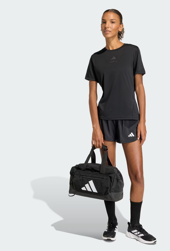 Pantaloncino Donna Adidas Pacer Woven - Nero