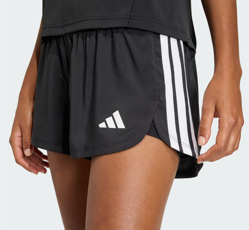 Pantaloncino Donna Adidas Pacer Woven - Nero