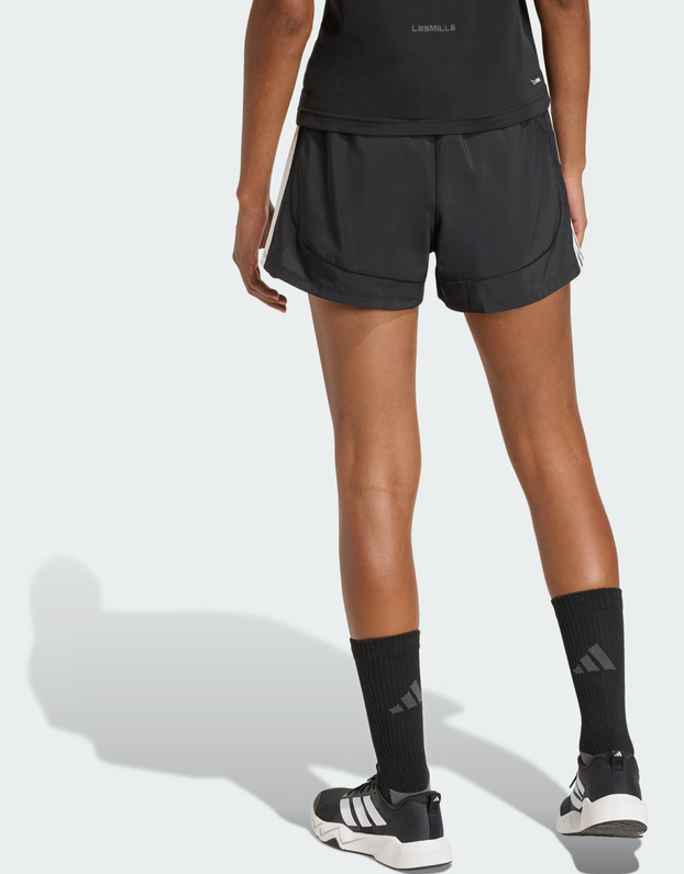 Pantaloncino Donna Adidas Pacer Woven - Nero