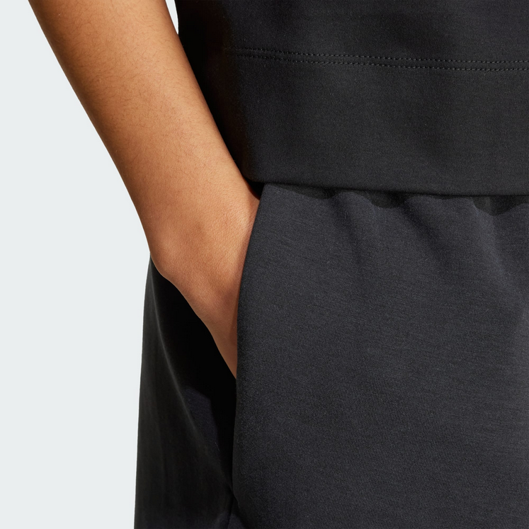 Pantaloncino Donna Adidas Soft Lux Loose - Nero