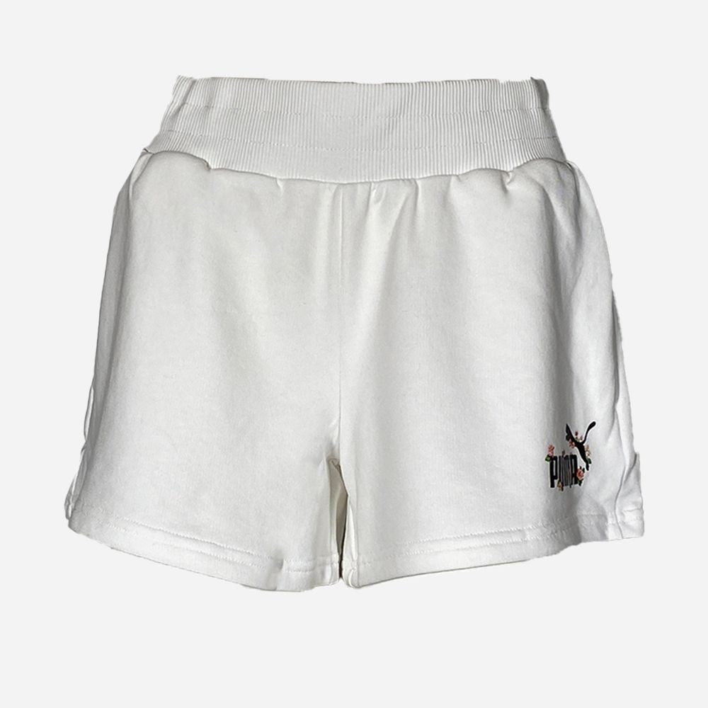 Pantaloncino Donna Puma Floreal - Bianco