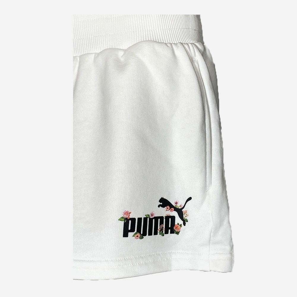 Pantaloncino Donna Puma Floreal - Bianco