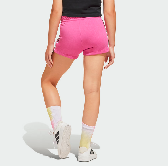 Pantaloncino Ragazza Adidas Essentials Logo - Fucsia