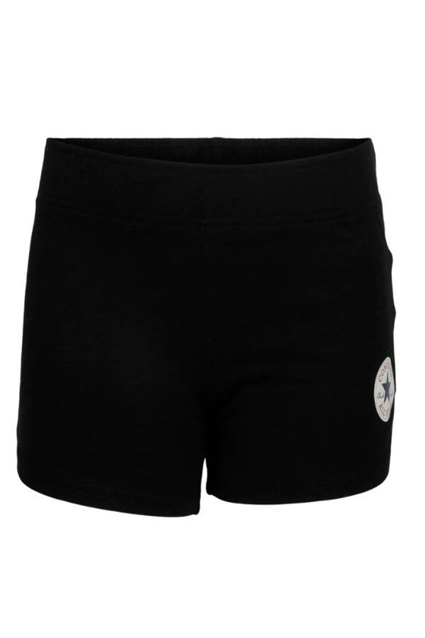 PANTALONCINO RAGAZZA CONVERSE CHUCK PATCH NERO