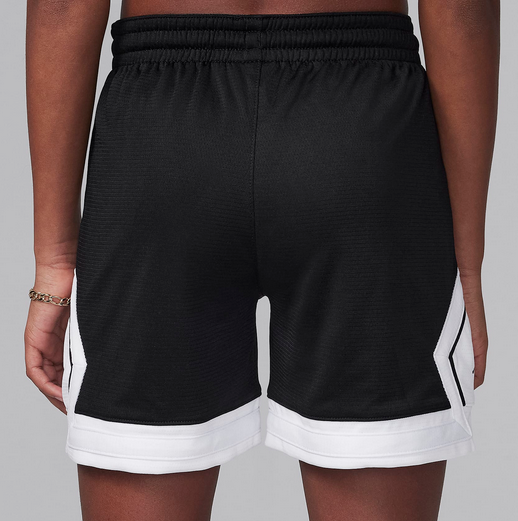 Pantaloncino Ragazza Jordan Diamond - Nero/Bianco