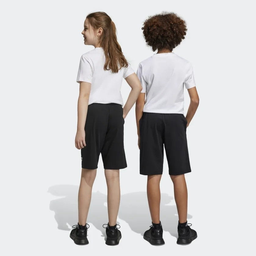 Pantaloncino Ragazzo Adidas Essentials big logo - Nero